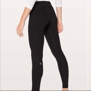 Lululemon fast as fleece tights